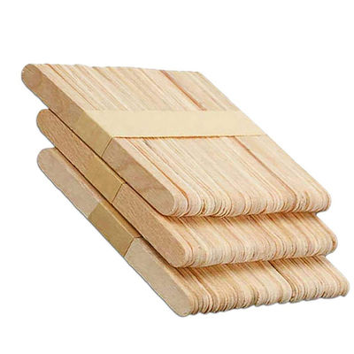 50PCS Disposable Popsicle Wooden Ice Cream Stick 55*5.5*2mm