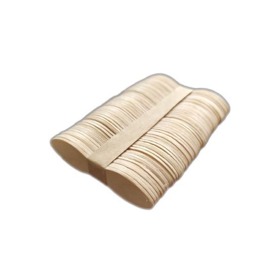 Small Disposable Wooden Taster Spoons Bulk For Ice Cream 60mm